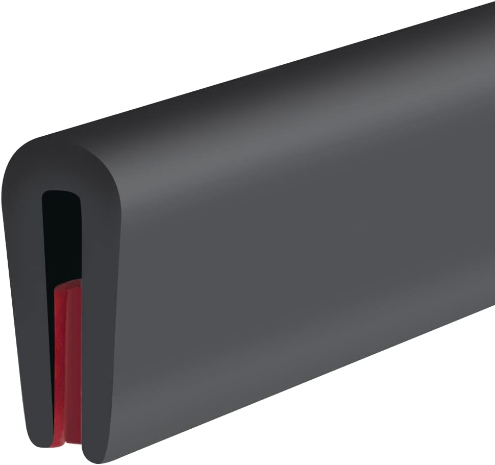 Self-Adhesive EPDM Rubber U-Channel Edge Trim