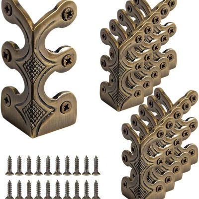 Solid Brass Skirting Board Corner Protector
