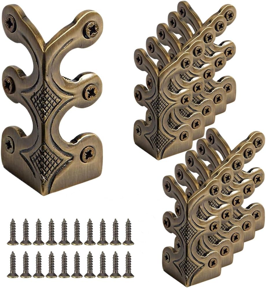 Solid Brass Skirting Board Corner Protector